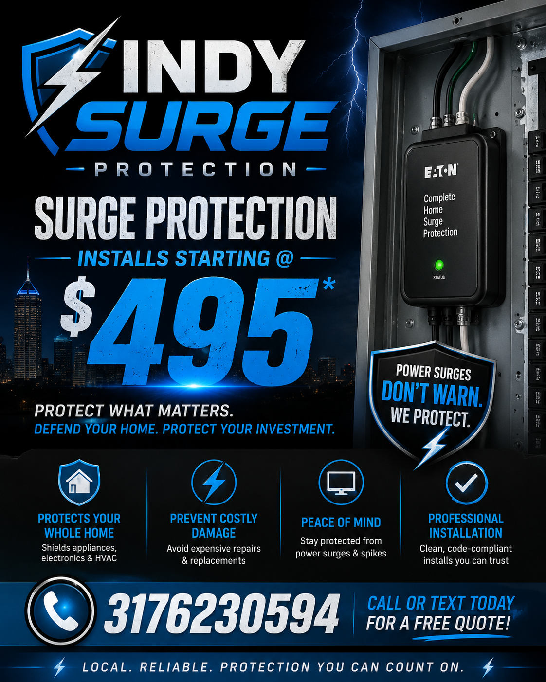 Whole Home Surge protection